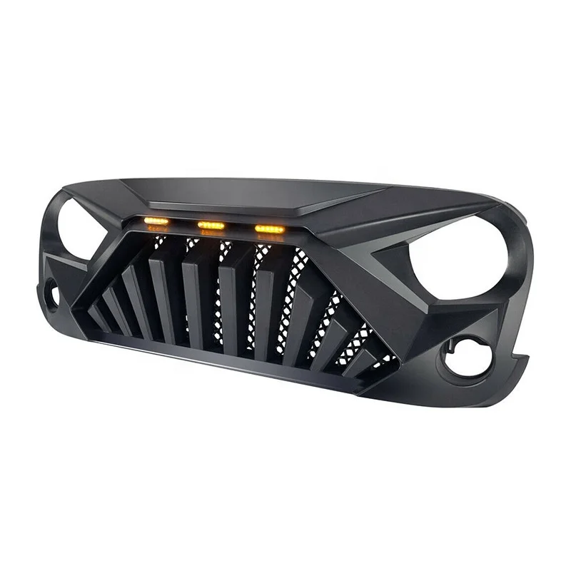 Sell Like Hot Cakes Car Grills Front Bumper Grille For Jeep Wrangler JK 2007-2017 Front Bumper Grille