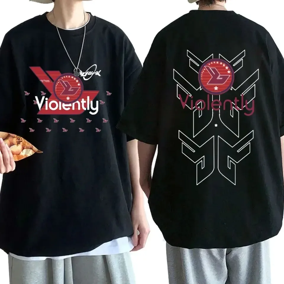 

Alt - Electronic Creative - Fan's Crew Neck T - Shirt with Artist Icon & Visual Design Elements & Music Identity for Followers