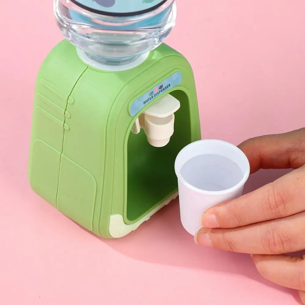 Mini Water Dispenser Baby Toy Drinking Water Hand Press Water Bottle Pump Cooler Lifelike Cute Children Cosplsy Props Home