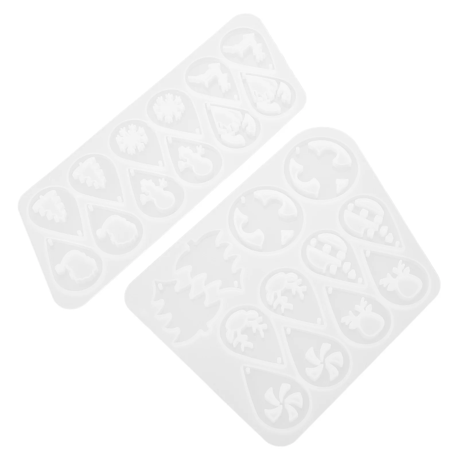 2 قطعة قالب قلادة القرط السيليكون DIY بها بنفسك صنع المجوهرات طويلة الأمد سهلة التنظيف قالب الملحقات العملية المهنية