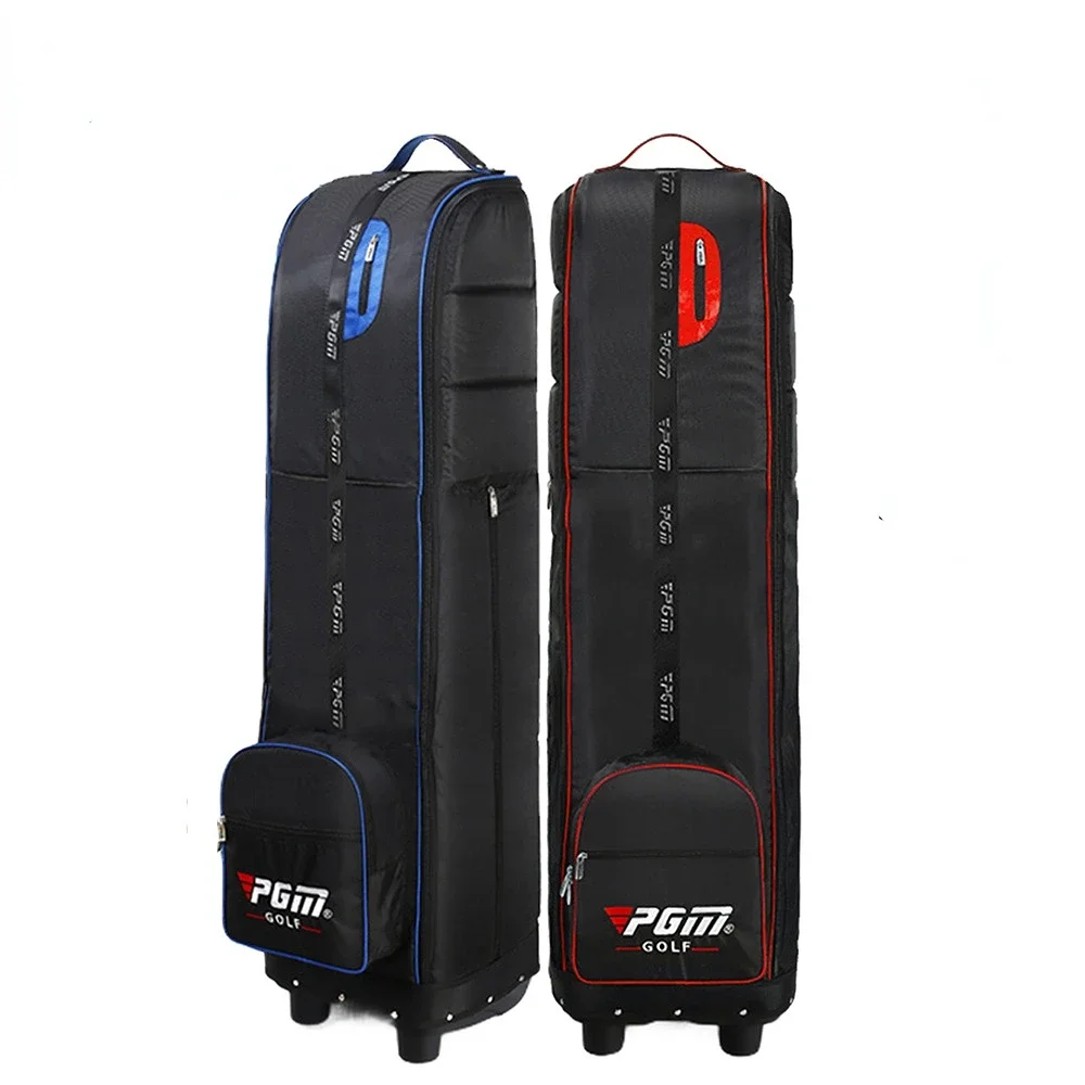 Pgm Golf Cushion Fabric Storage Bag Thickened Aircraft Loading Folding Tugboat Golf Bag Caddy Bag HKB009