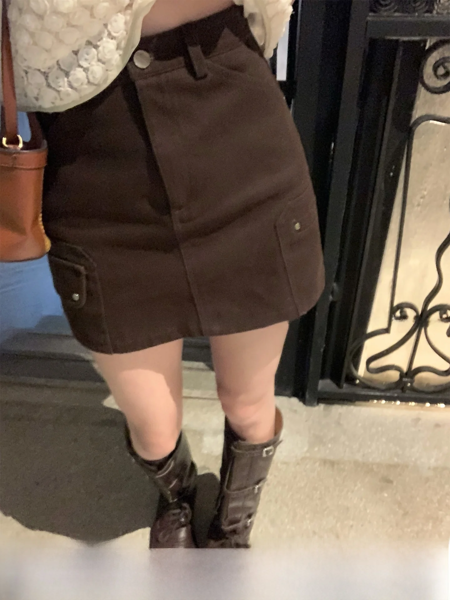 

Новая женская летняя джинсовая юбка А-силуэта с высокой талией, универсальная, стройнящая, повседневная, для повседневной носки, защита от просвечивания