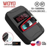 WOYO 10mhz to 1000mhz Radio Frequency Tester for all Car Key IR Infrared TV Door Remote Control Detector, Ship From Poland & USA