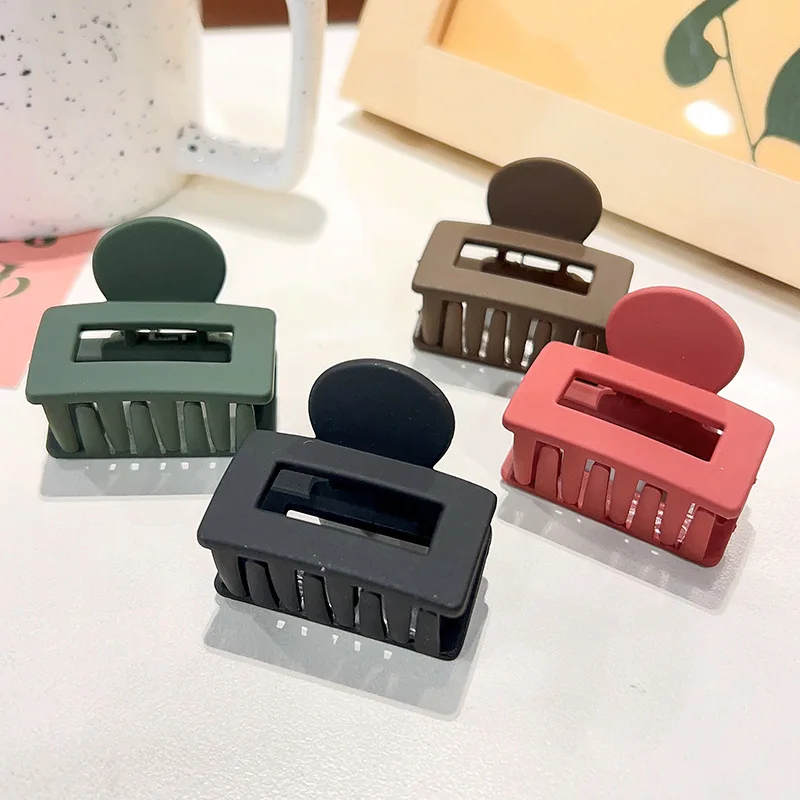 Hot Sell New Fashion Exquisite Small Geometry Simple Empty Clip Hairpin Barrettes for Women Girl Accessories Headwear Wholesale