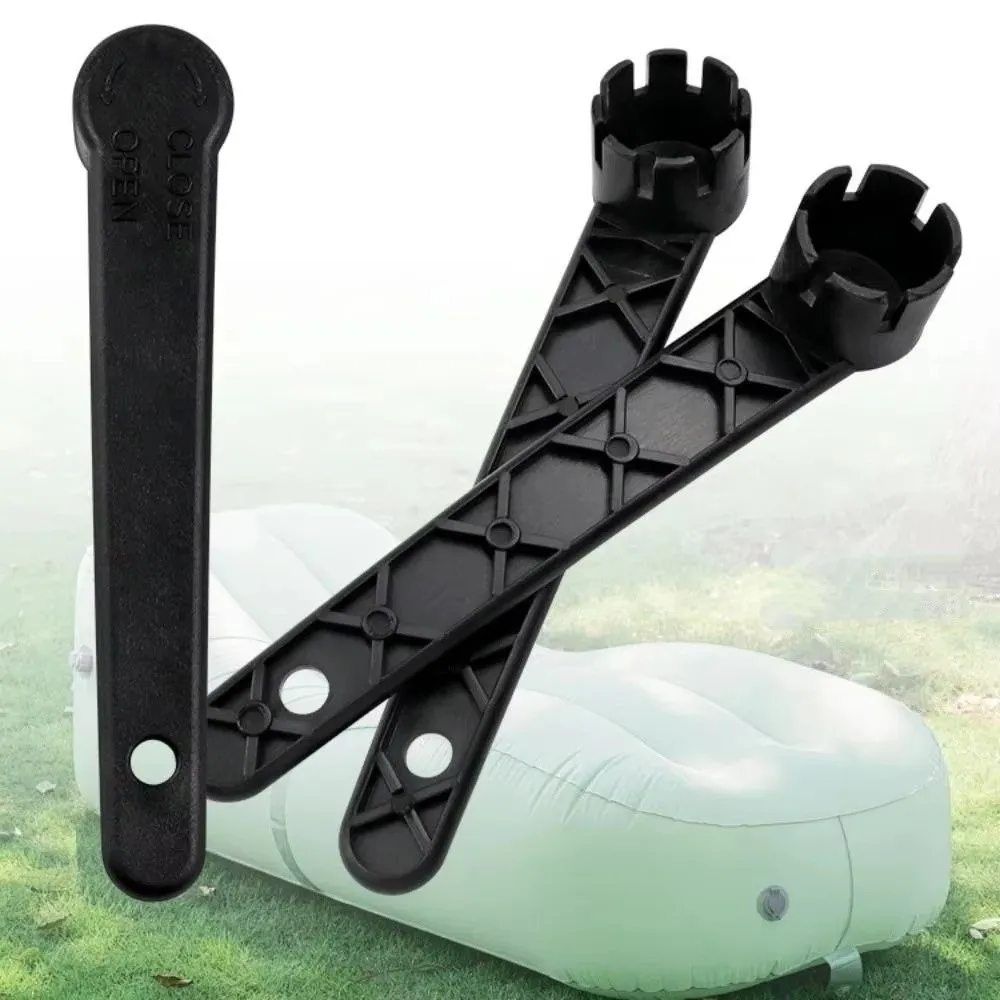 6/8 Groove Air Valve Wrench High Strength Leakproof Inflatable Boat Valve Wrench Black Color Hand Tool Wrench For Paddleboard