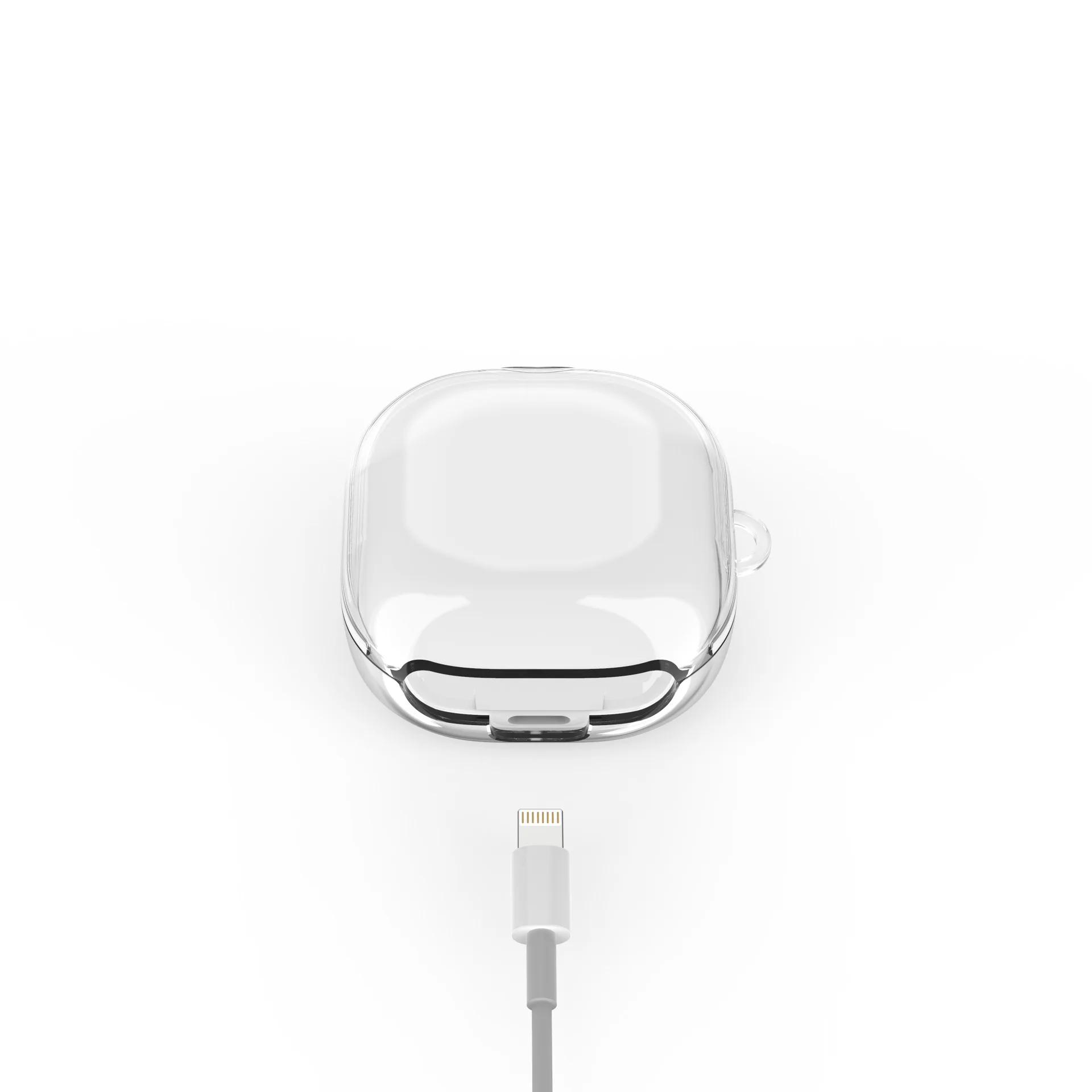 شفاف حامي الحال بالنسبة لسامسونج غالاكسي براعم برو/لايف/2 حالات سيليكون مكافحة سقوط سماعة الحال بالنسبة غالاكسي براعم 2 برو الغلاف