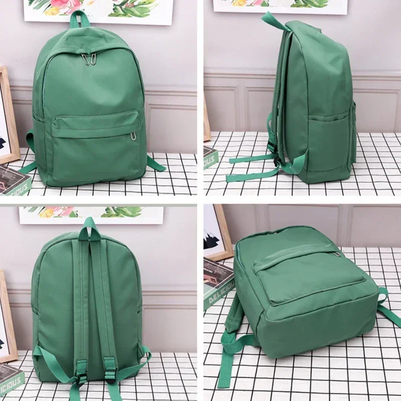 Sac à dos en nylon imperméable pour femme, sacs à dos de voyage pour femme, cartable pour adolescentes, cartable solide pour documents, haute qualité, nouveau