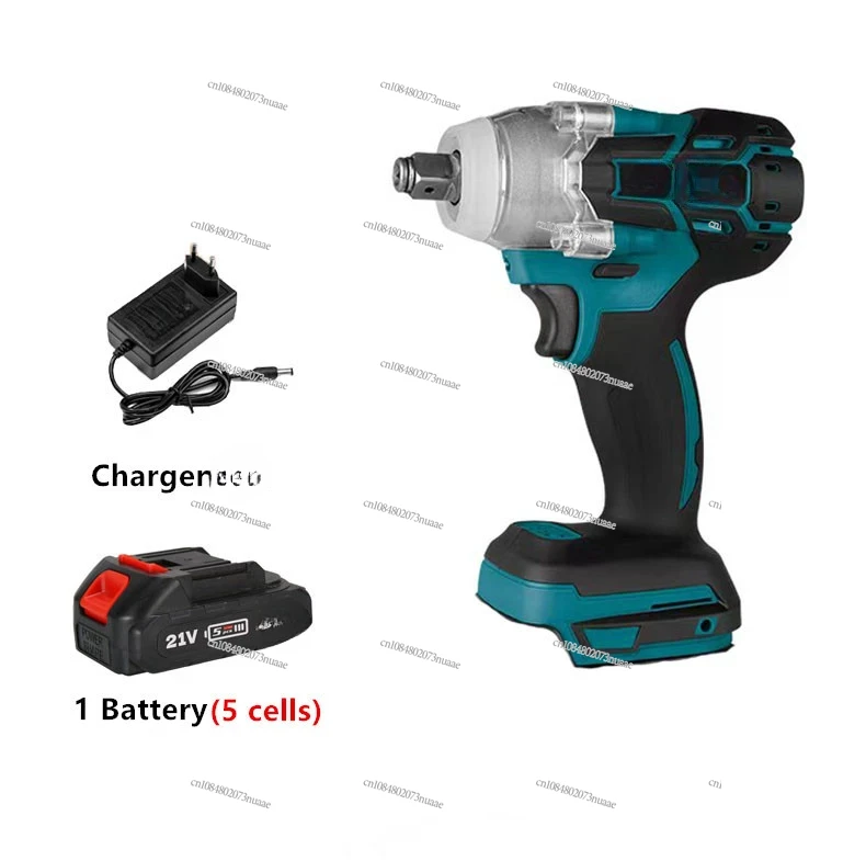 Cordless Electric Impact Wrench Brushless Electric Wrench Hand Drill Socket Power Tool for  21V Battery