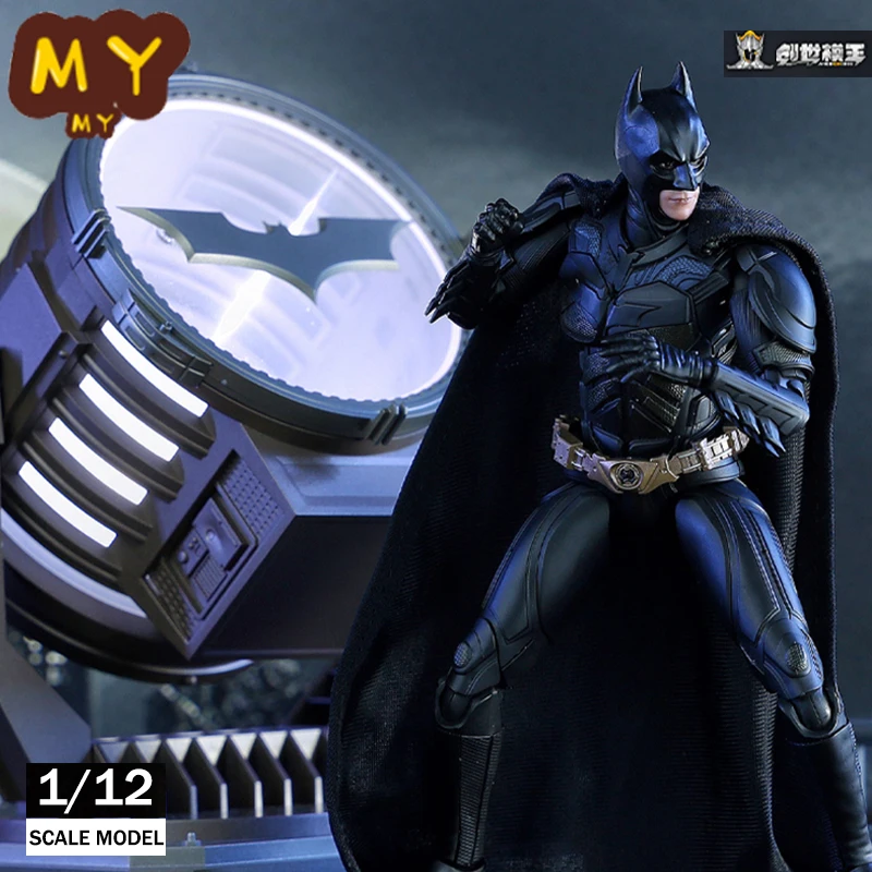 Original MODOKING 1/12 Batman Model Kit Figure Batman Lamp The Dark Knight Batman Movable Figurine Model Armor Suit Bat Kid Toy