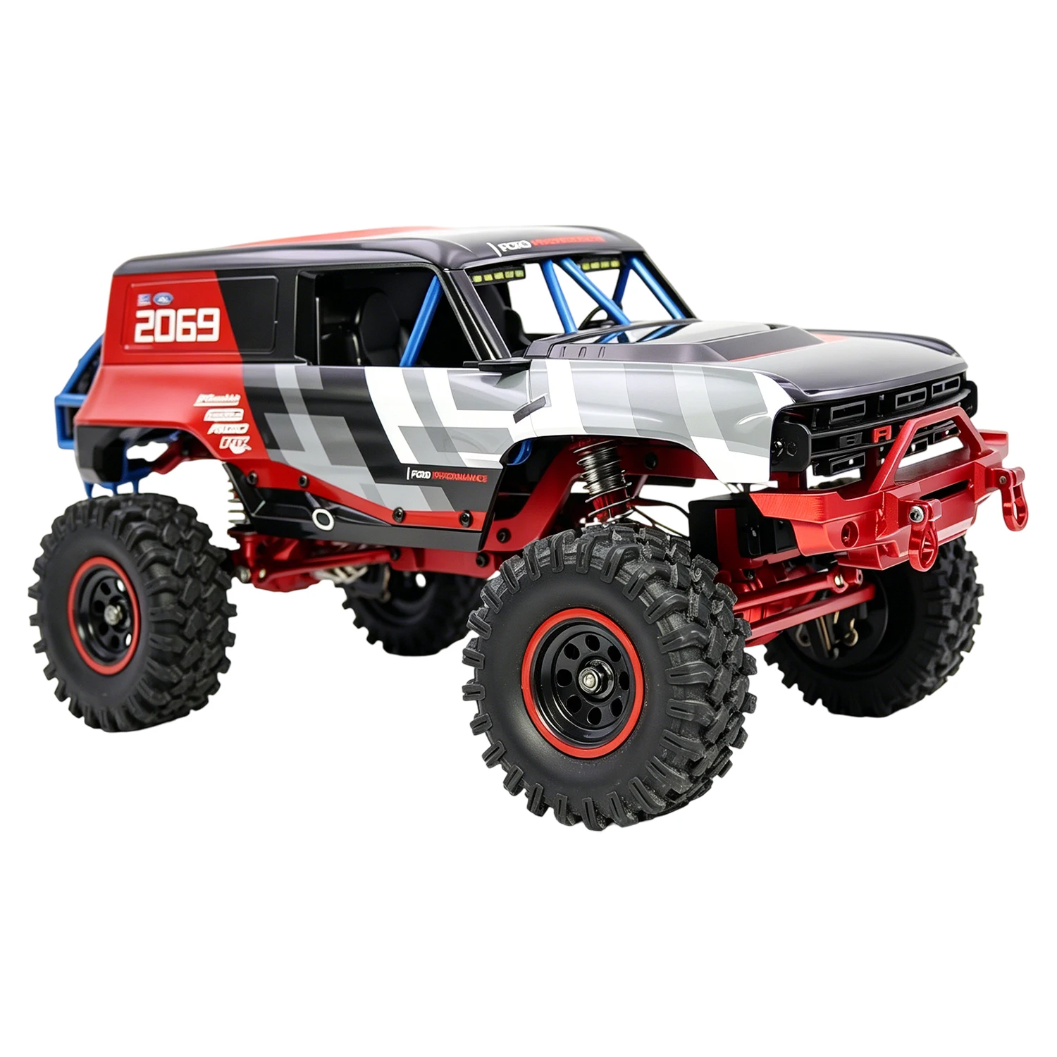 for Hyper GO MJX 1/18 H18P  Aluminum Alloy Front Bumper RC Car Metal Upgrade OP Accessories Parts - view 3