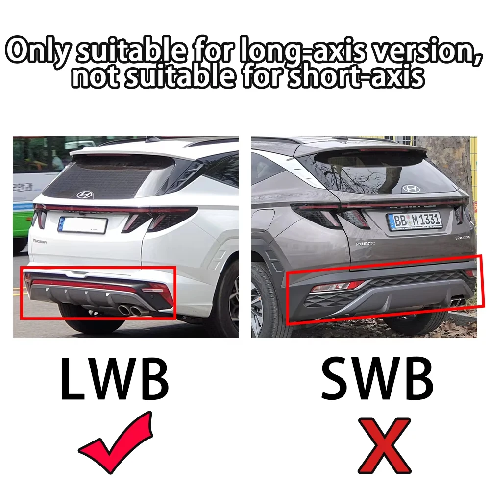 Trunk Mats 3D EVA Material for Hyundai Tucson 2023 Accessories NX4 LWB 2024 2022 Car Rear Cargo Tray Trunk Rear Pads Accessories