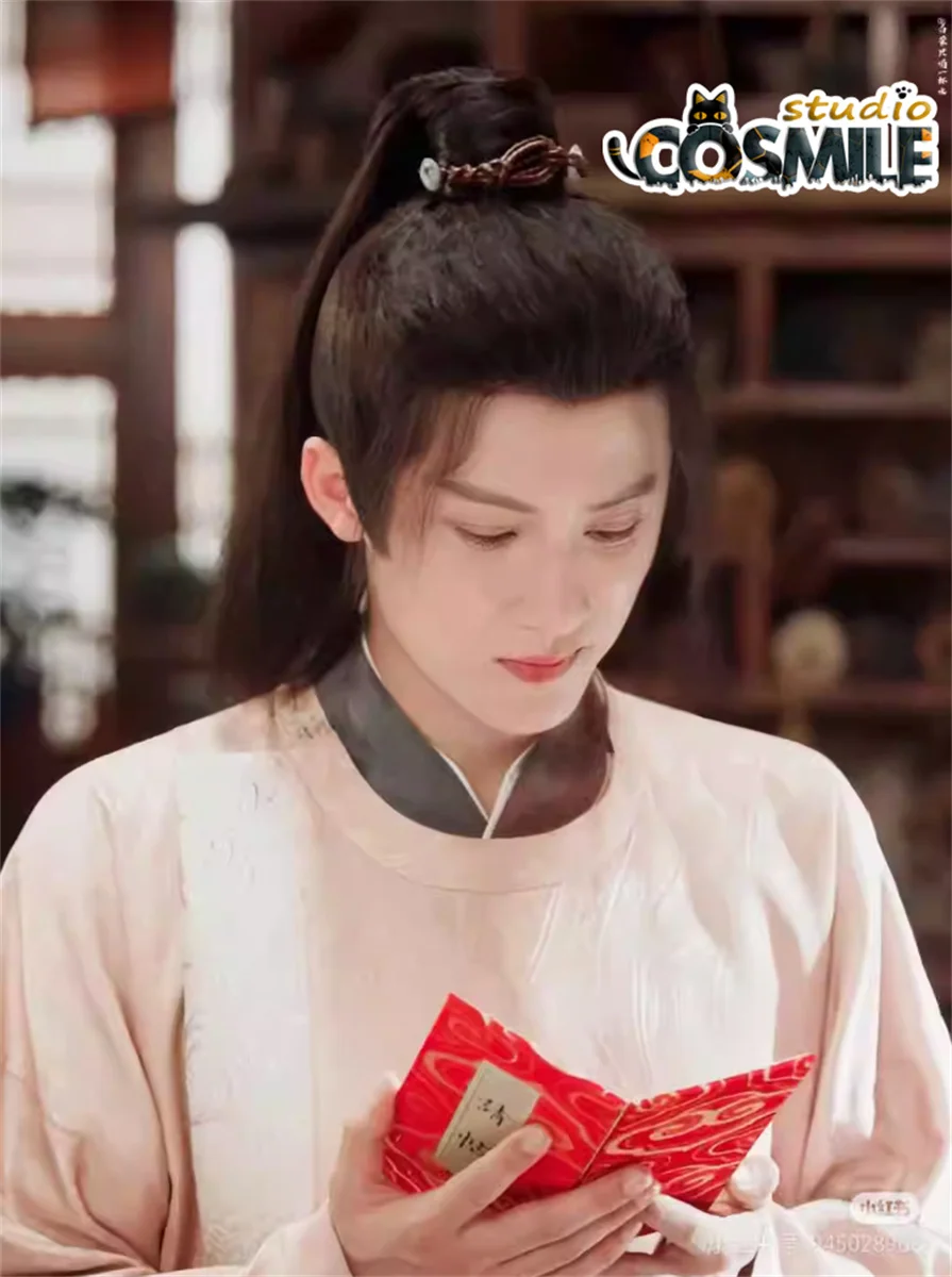 TV Go East Si Fang Guan Yuan Mo Tan Jianci Kostum Kuno Merah Muda Muda Boneka Mewah 20Cm Pakaian Boneka Aksesori Boneka PR