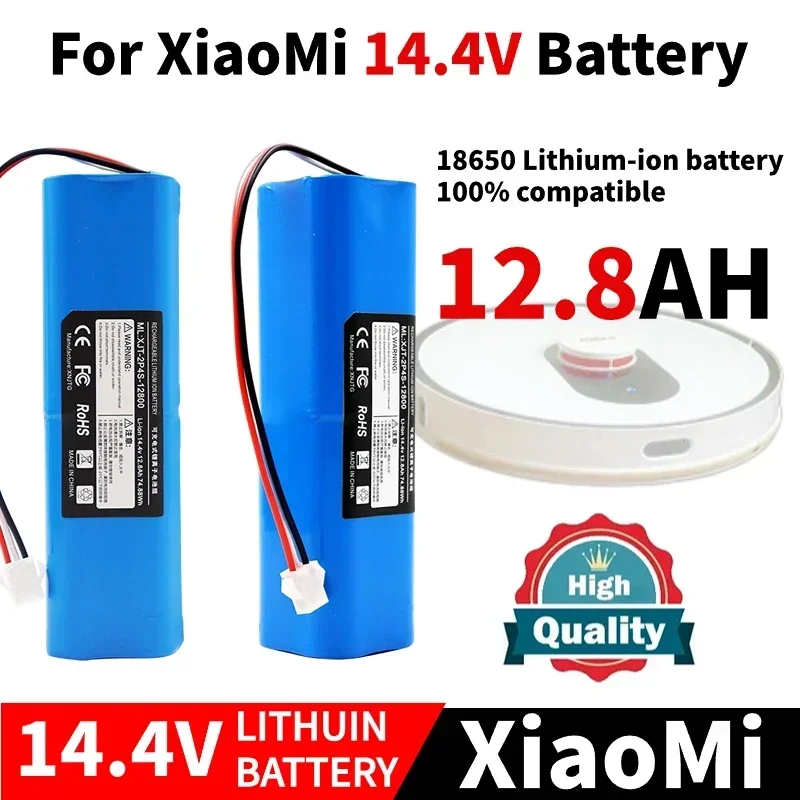 

14.4V 12800mah For XiaoMi Lydsto R1 Accessories Lithium BatteryRechargeable Battery Pack is Suitable For Repair and Replacement