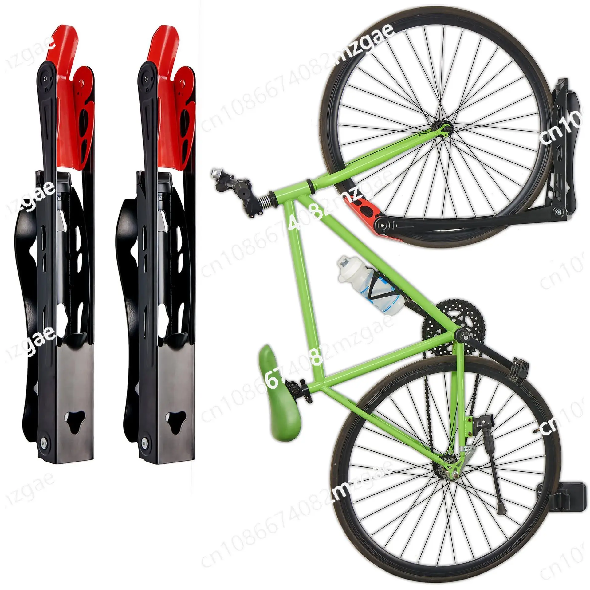 

Rotary Bike Racks, Wall-mounted Bike Storage Systems, Save Space for Homes and Garages