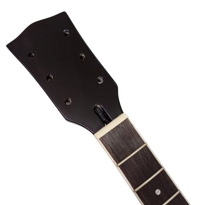 Guitar Replacement Parts 25 Inch Wooden Guitar Neck Durable Fretboard Instruments Replacement Accessories for Musicians