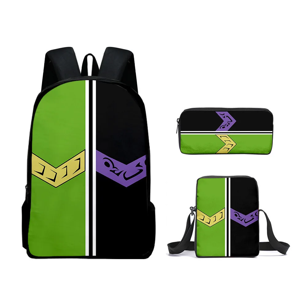 

Trendy Popular Cartoon Kamen Rider 3D Print 3pcs/Set pupil School Bags Laptop Daypack Backpack Inclined shoulder bag Pencil Case