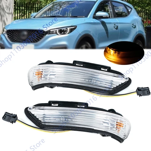 Repetidores ajustados de señal de giro para SAIC MG ZS RX3 2017 2018 2019 2020 2021, luz de espejo retrovisor lateral, lámpara de señal de giro
