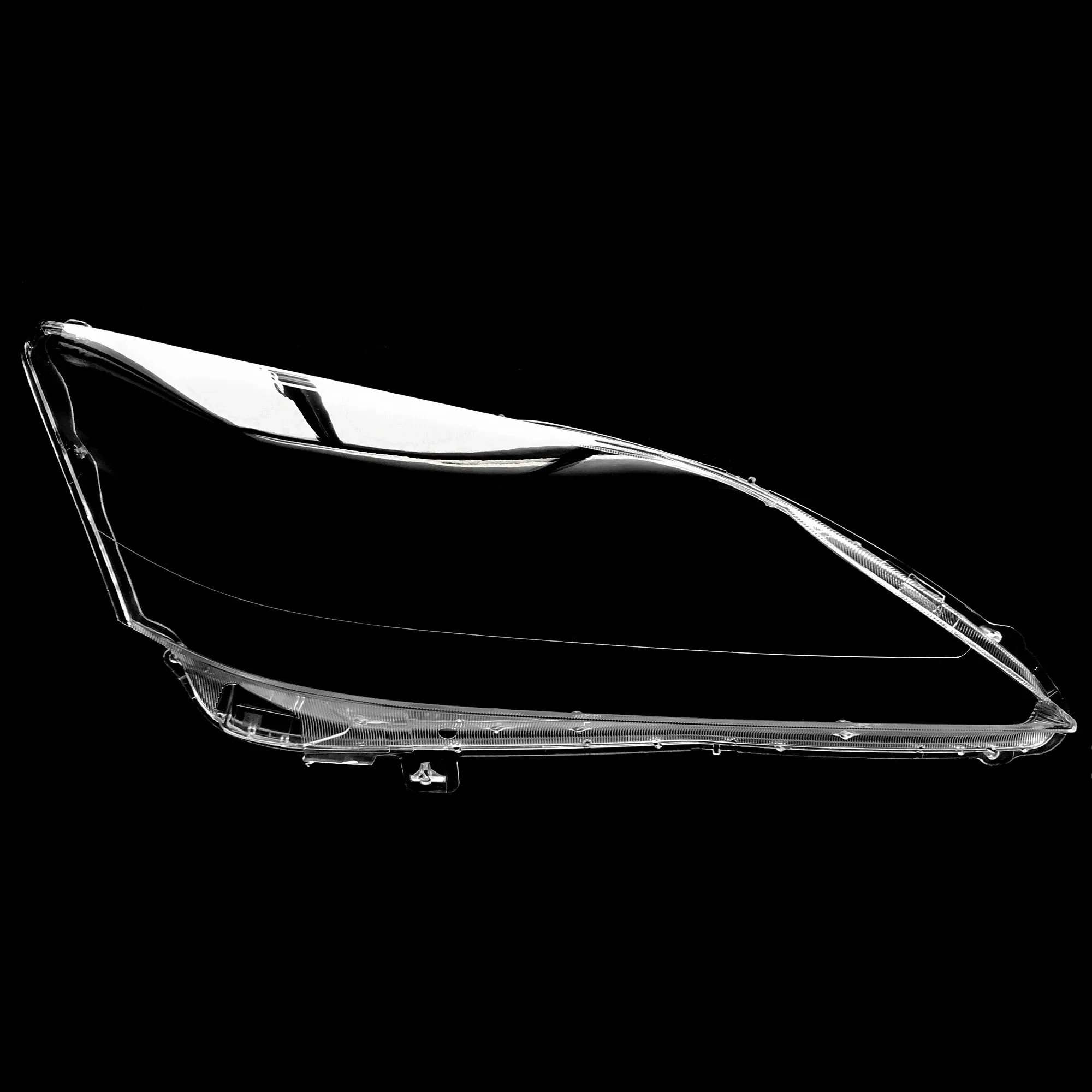 

Для Lexus ES ES240 ES350 2009 2010 2011 2012, автомобильные аксессуары, прозрачный материал ПК, линза передней лампы