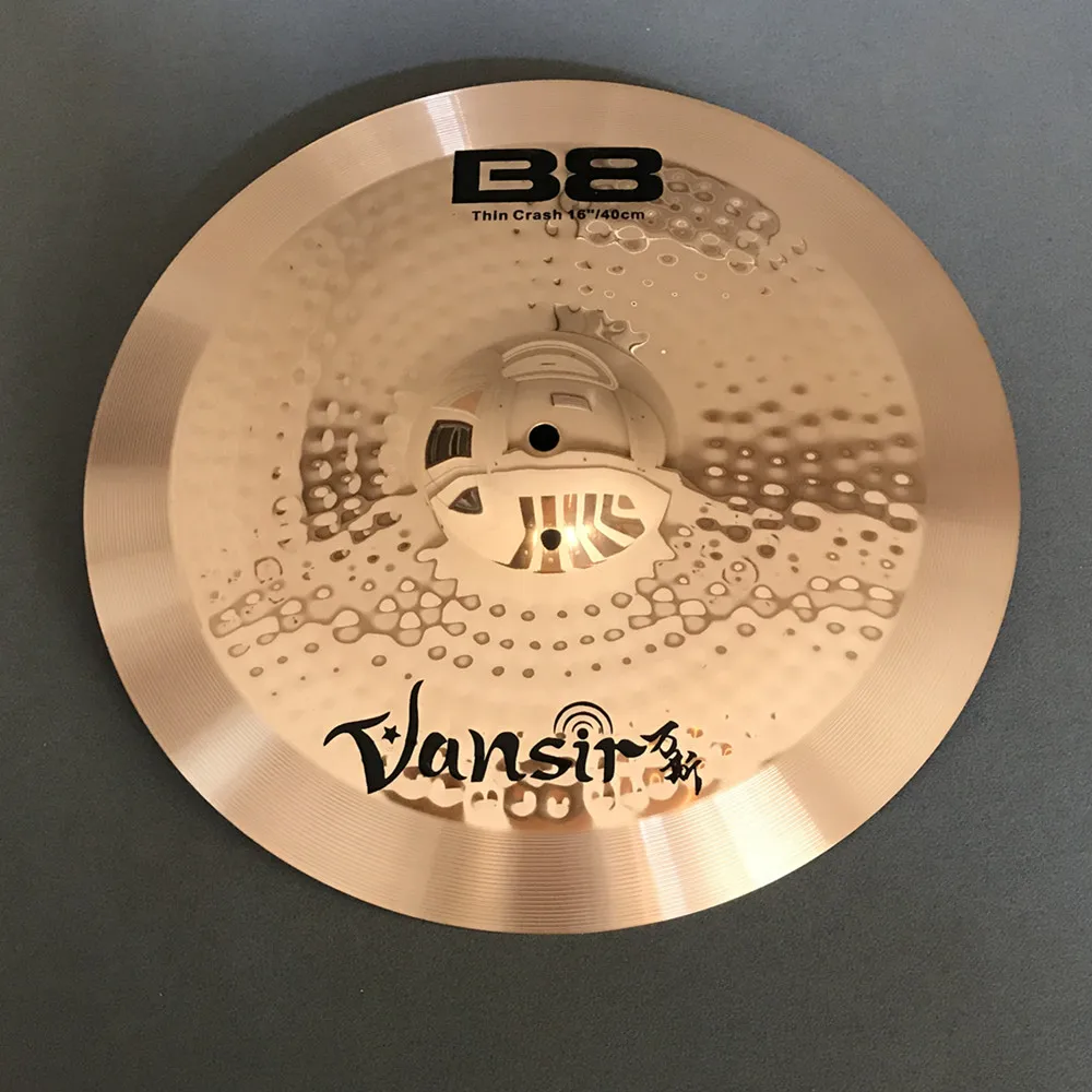 Picture 4: Most Popular VANSIR Cymbal B8 Series Cymbal Set 14HH+16CR+20RD