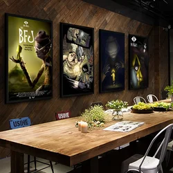 Game L-Little Nightmares Poster Self-adhesive Art Poster Whitepaper Prints Posters Artwork Home Decor