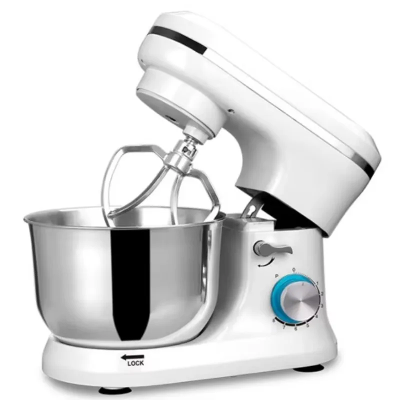 Professional Tilt-head Food Stand Mixer 4.5L Flour-mixing Kitchen Electric Whisk Stand Mixer