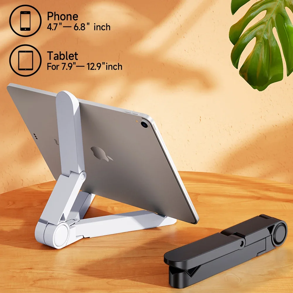 Universal Tablet Holder Desktop Folding Simple Easy To Carry Mobile Phone Fixed Tablet Stand For Samsung Xiaomi iPad Stand