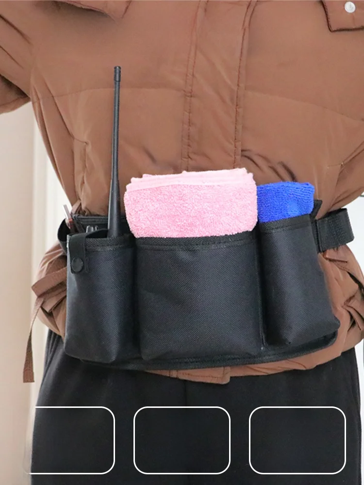 bolsa-de-cintura-multifuncional-para-garcons-e-profissionais-de-limpeza-impermeavel-resistente-ao-desgaste-com-compartimento-para-walkie-talkie-e-armazenamento-de-toalhas-especial-para-profissionais