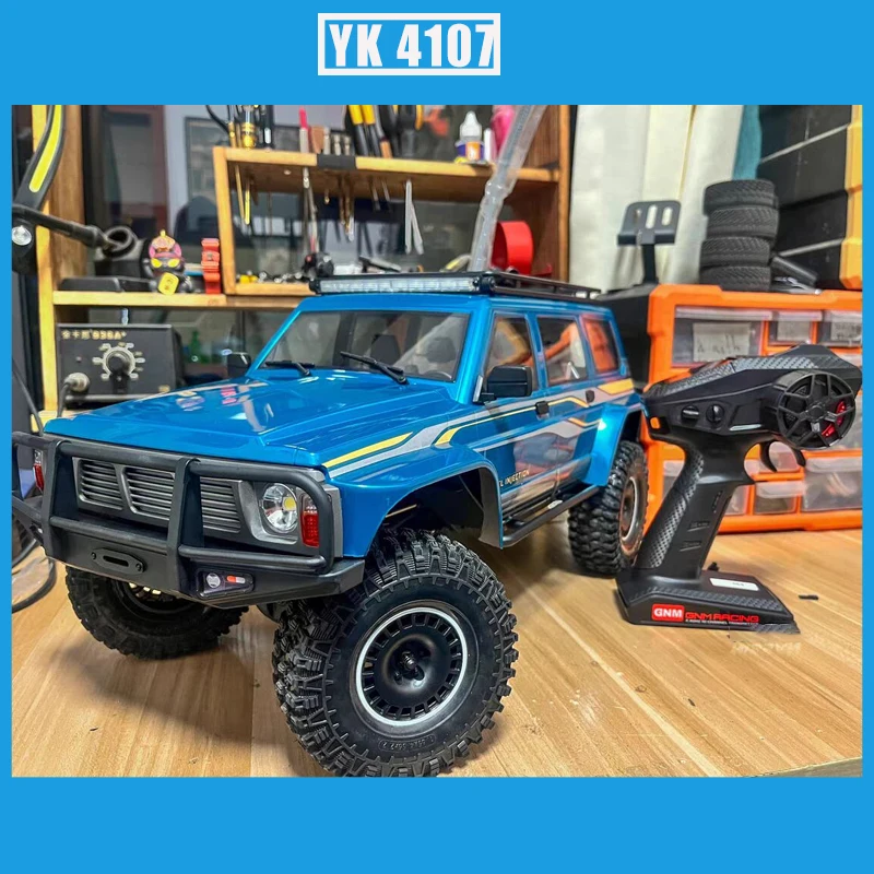 

Yikong 2025 Yk4107 1/10 Моделирование Tule с дистанционным управлением Автомобиль 4wd Двухскоростной альпинистский автомобиль Внедорожник Модель игрушки в подарок