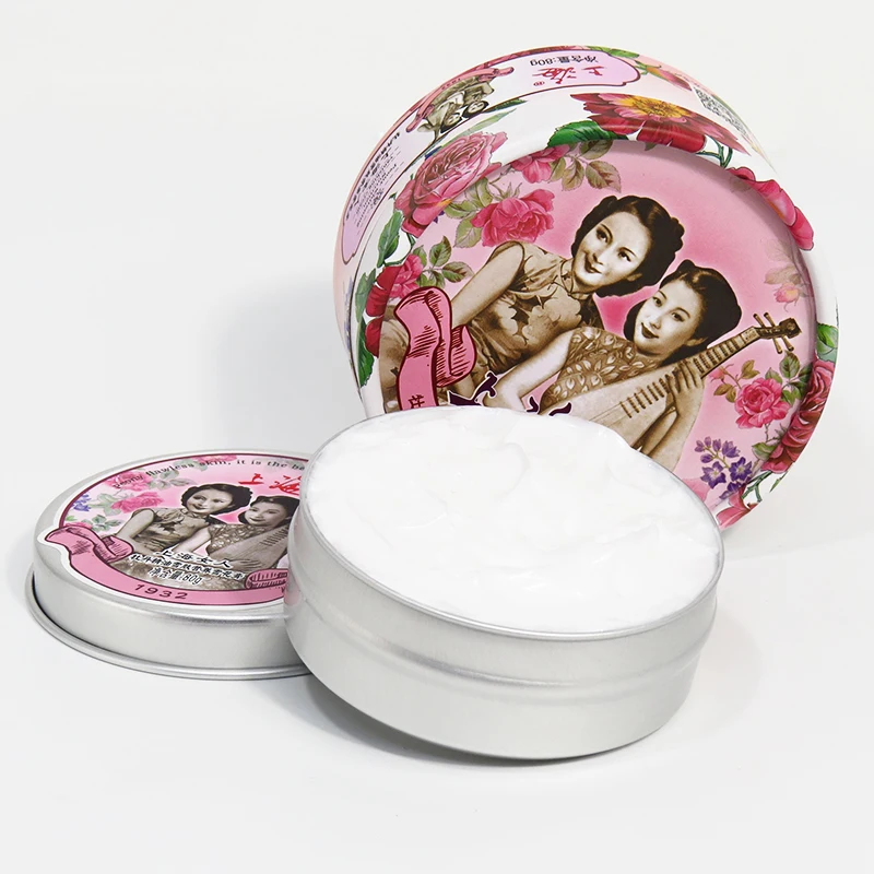 Shanghai Beauty Peony Essence Whitening Nurtient Vanishing Cream Smooth And Lightweight Hydrophilic Emulsion