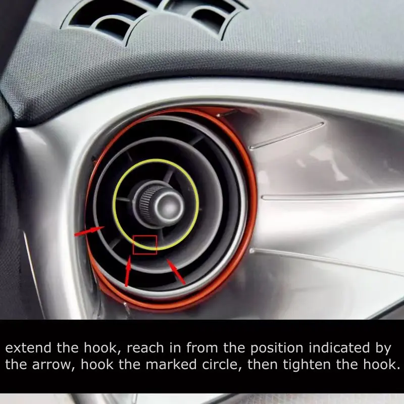 Telefon Halter Für BYD Dolphin EV Air Vent Halterung Handy Unterstützung Stehen Auto Zubehör – Detail 3