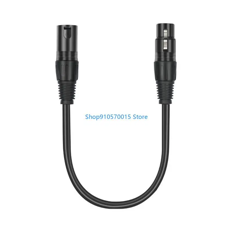 B95C Conversion Cable 3 Pin Male to 5 Pin Female for Professional Sound Equipment