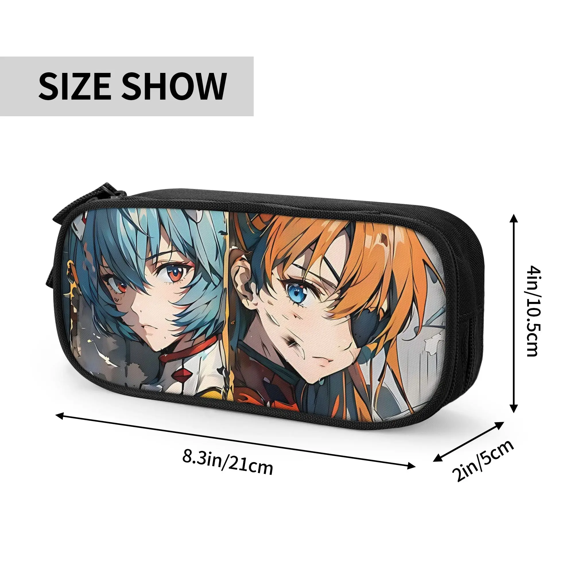 Custom Neon Genesis Evangelion EVA Large Capacity Bags for Child  Handheld Study Bag for Boys Gilrs Kids