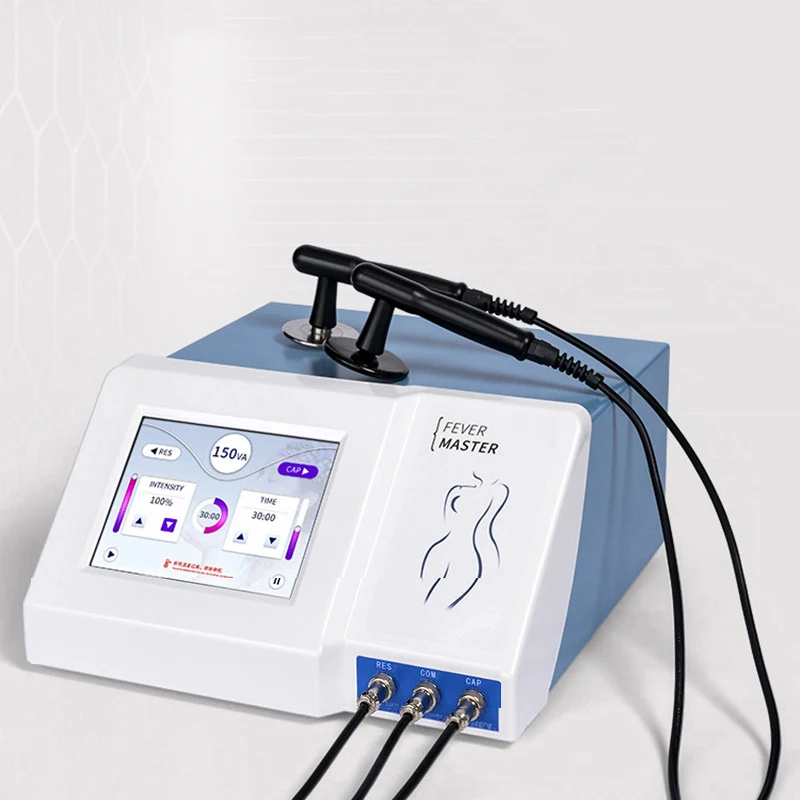 

Professional Tecar Therapy Pain Removal Ret Cet Physiotherapy Beauty Device High Frequency 448KHZ Weight Loss Spain Technology