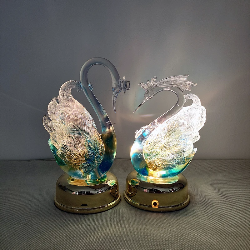 Ladies glazed night light intangible heritage merchandise glazed dream aesthetics high-end art ornament gifts
