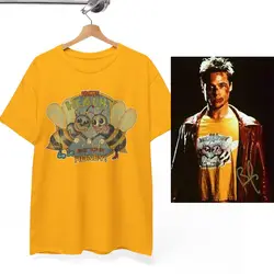 Bee Healthy T-Shirt, Tyler Durden Shirt, Fight Club Tee, Brad pitt Unisex Shirt