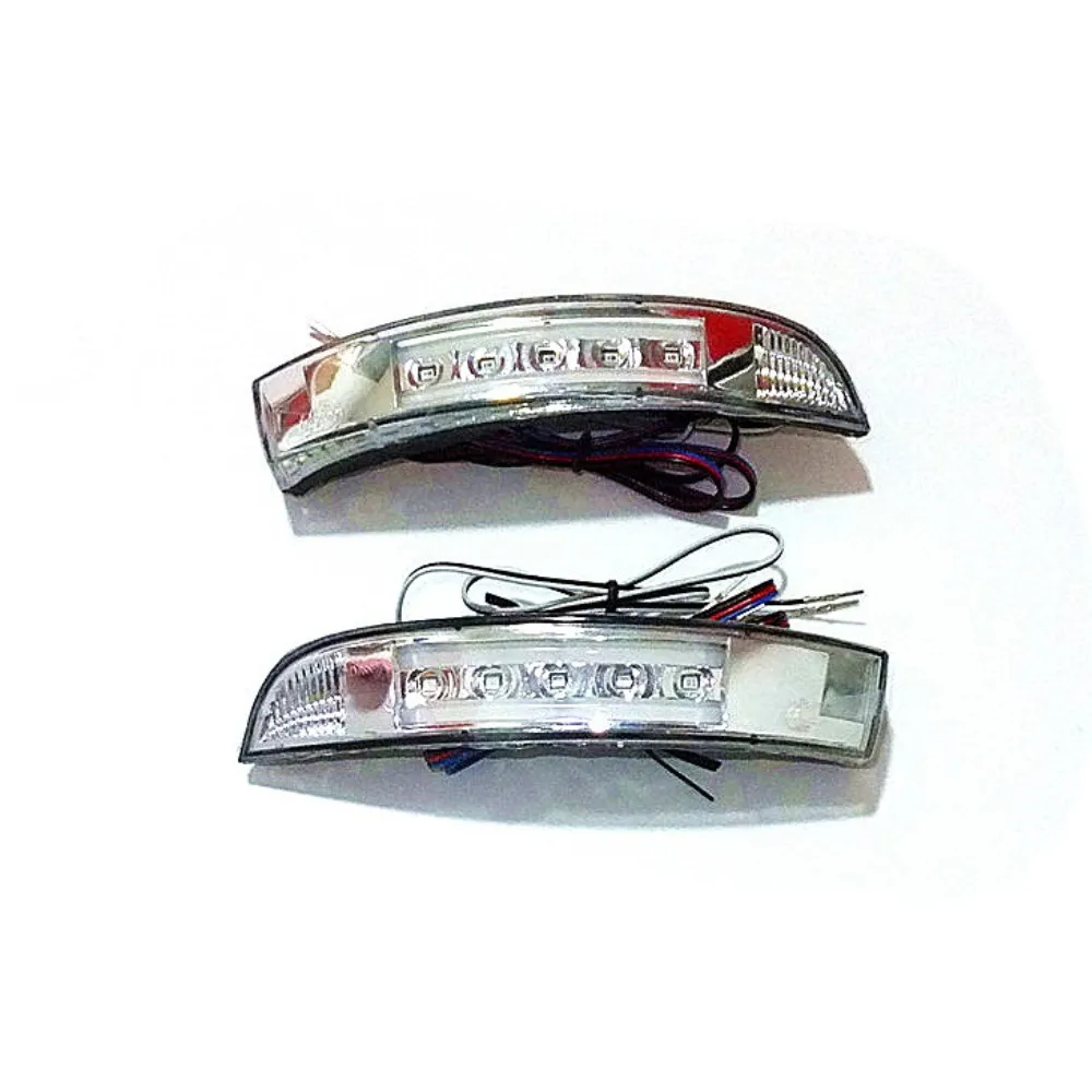 

Светодиодные фонари для зеркал заднего вида July King для Ford Ecosport Kuga Escape 2012-2018; 6000K LED DRL + Желтые указатели поворота + Грунтованные фонари