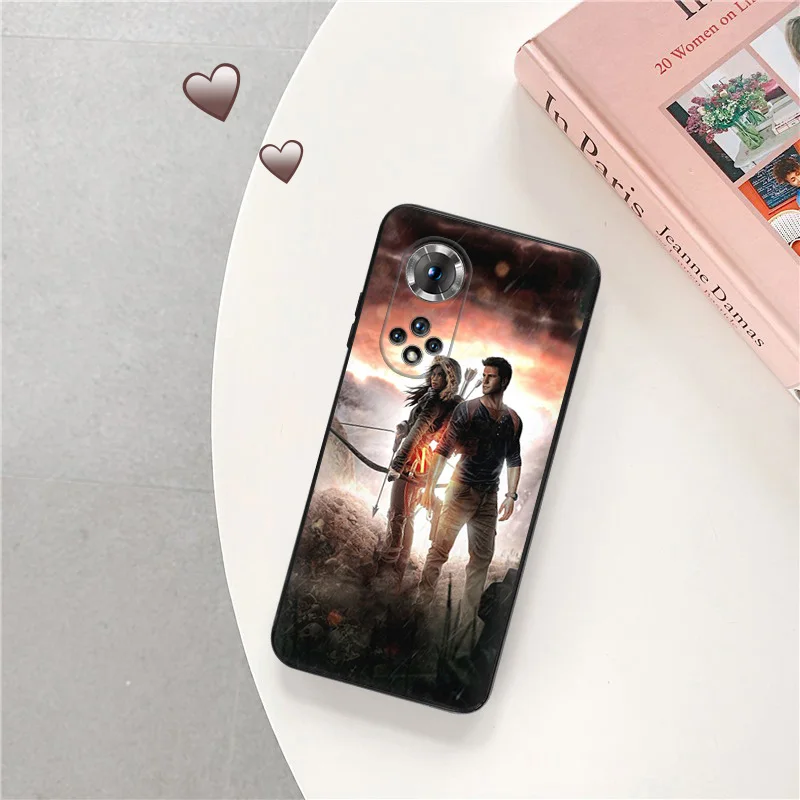 Silicone Black Phone Case for Honor x8b Magic5 x9 x7 b x6 x8 a 90 70 8x Tomb Raider Lara Croft Pixel 6a 7a 8a 7 6 8 Pro Cover