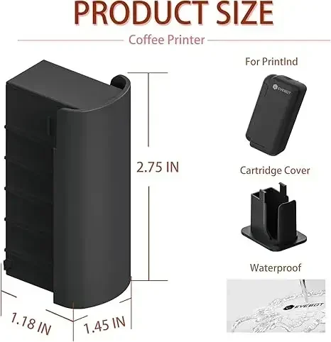 Imagem -03 - Substituição Permanente do Cartucho de Tinta de Tinta à Base de Solvente da Impressora Portátil Evebot para Tinta Impermeável Printind para Várias Superfícies