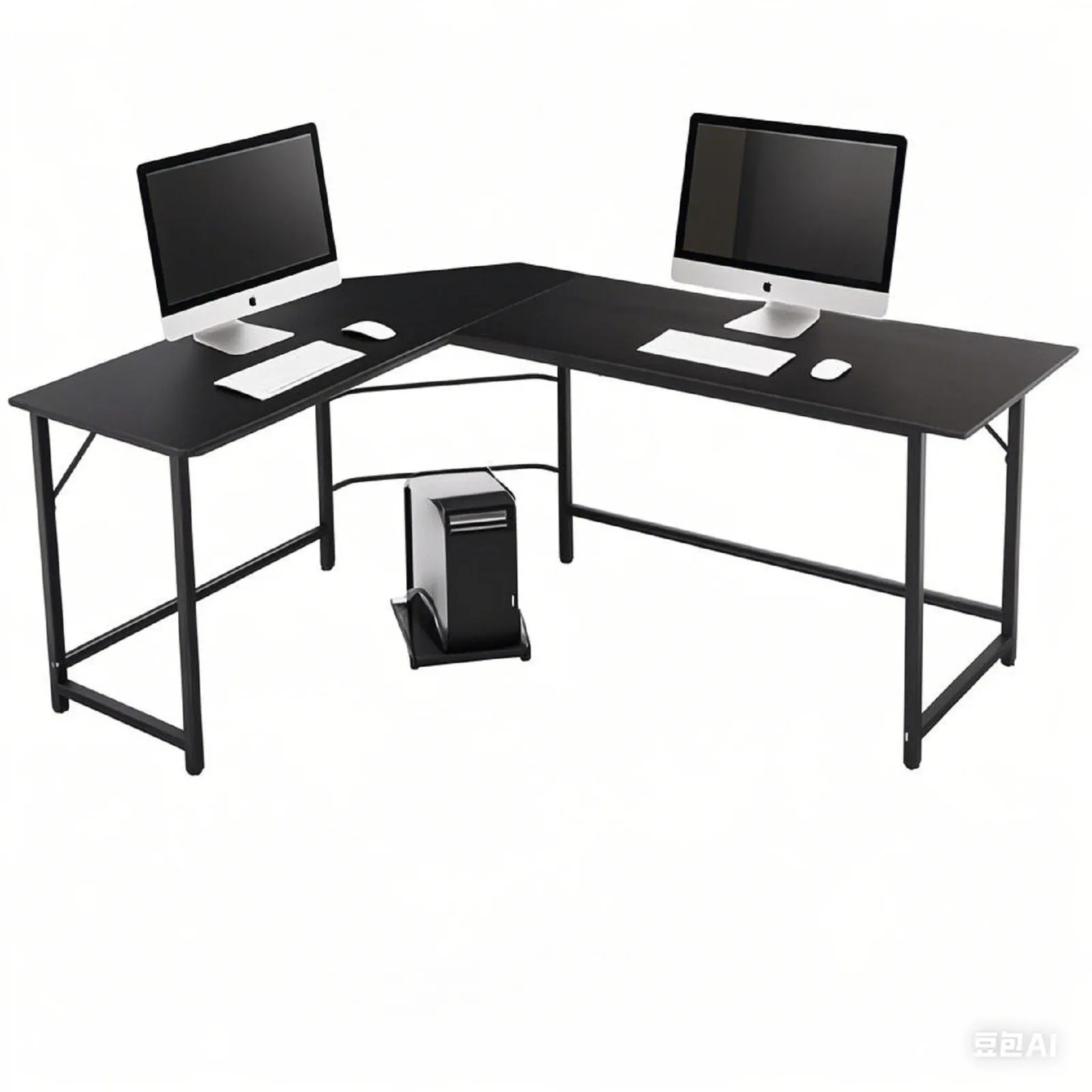

L-Shaped 66"Computer Desk Corner Gaming Desk PC Laptop Study Table Workstation