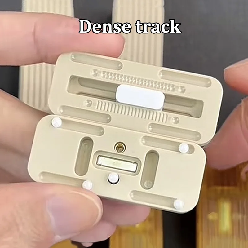 Nouveau Slider Fidget EDC en PEI et PEEK, design dense et élégant, jouet anti-stress pour adultes, jouet anti-anxiété pour TDAH