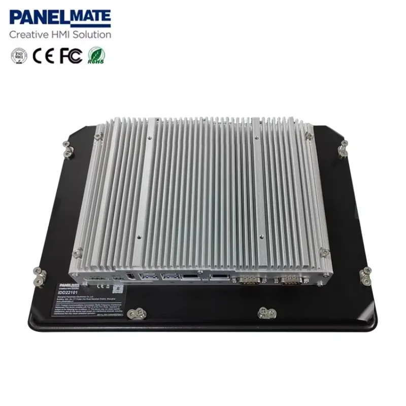 Customization 12.2 Inch Codesys 4G 8G IP65 Embedded Industrial Fanless Panel PC Ethercat Capacitive Touch Panel PC