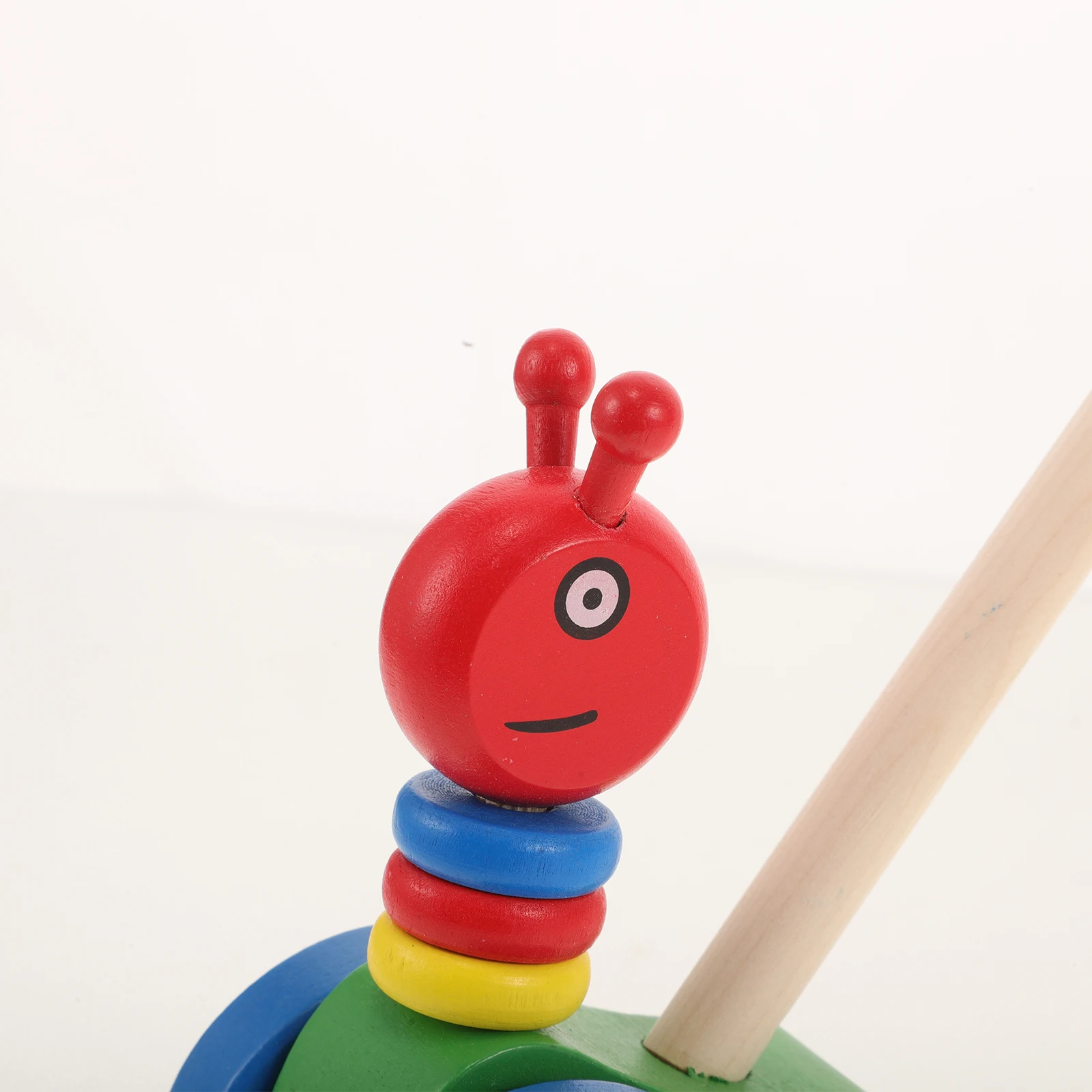 나무 유아 보행기 만화 동물 푸시카 아기 걸음마 연습용 튼튼한 손잡이 롤링 휠 실내외 놀이용