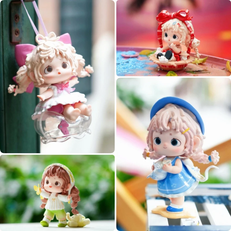 

Furfur The Happy Collection Series слепая коробка Kawaii аниме фигурка кукла Mystery Box милая сумка подвеска настольный декор игрушки-сюрпризы