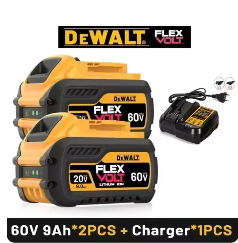 100% Original 20V6.0Ah 5Ah MAX batterie outil électrique remplacement pour DeWalt DCB181 DCB182 DCB200 DCB184 20V 6Ah 18 volts 20v batterie.