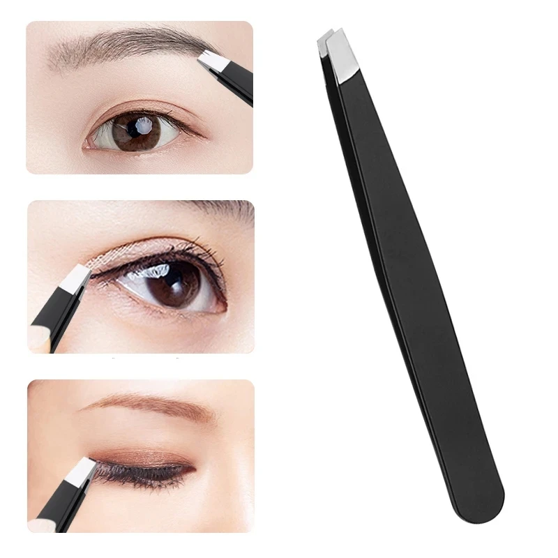 Pince à épiler de précision pour poils du visage pour sourcils, fentes et poils incarnés |   Embouts en acier inoxydable pour un toilettage précis et un soin de la peau