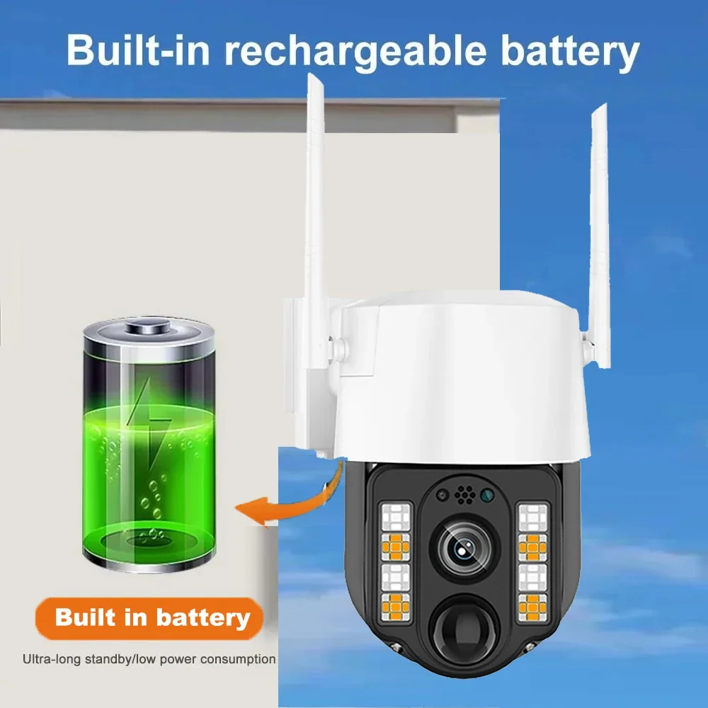 4G SIM Card wifi Camera IP solar 5MP HD Night Vision Smart Home Security CCTV Wireless Outdoor Video Surveillance Cameras