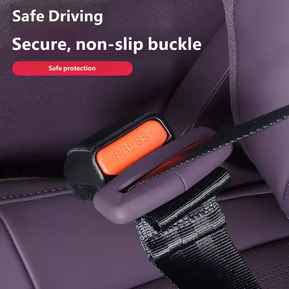 For Leapmotor B10 B01 Lafa 5 Safety Belt Socket Protective Cover Silicone Anti-Collision Abnormal Noise Insurance Accessories