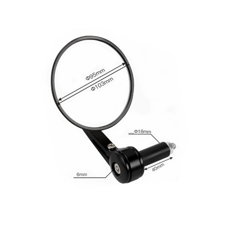 Motorcycle Parts Left Right Rear View Mirror Rearview For Keeway V Cruise 125 V-Cruise 125cc