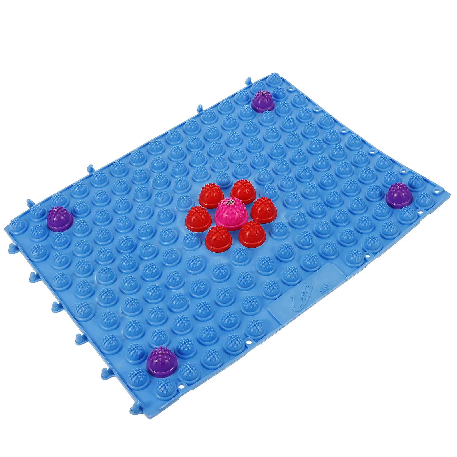 

Массажер для ног, складной коврик для акупрессуры для ног, домашний инструмент для массажа тела, рефлексологический тренировочный коврик, пластиковая стимуляция акупунктурных точек