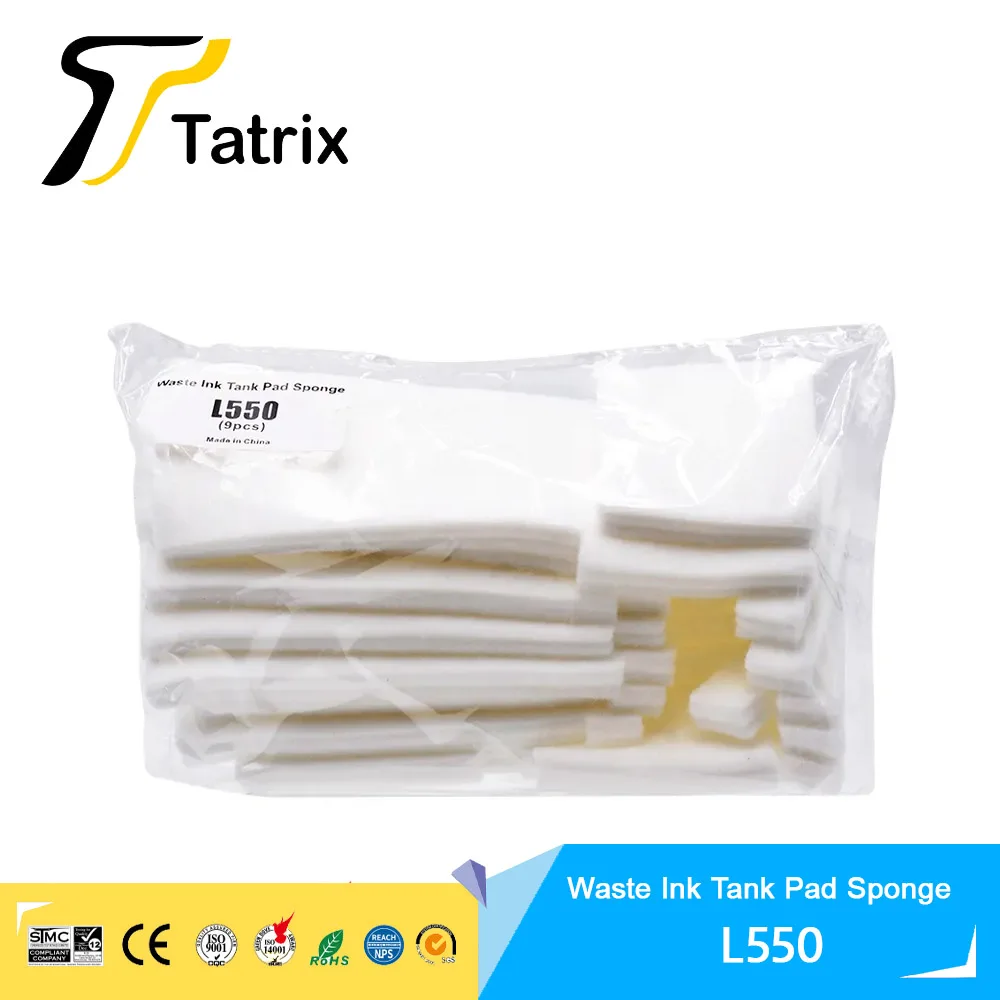 

Tatrix L550 Ink Maintenance Box L550 Waste Ink Tank Pad Sponge for Epson L451/L550/L551/L555/L558/L565 M101/M105/M201/M205 etc